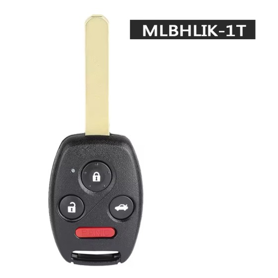 2008-2014 Honda Acura / 4-Button Remote Head Key / MLBHLIK-1T / (AFTERMARKET)